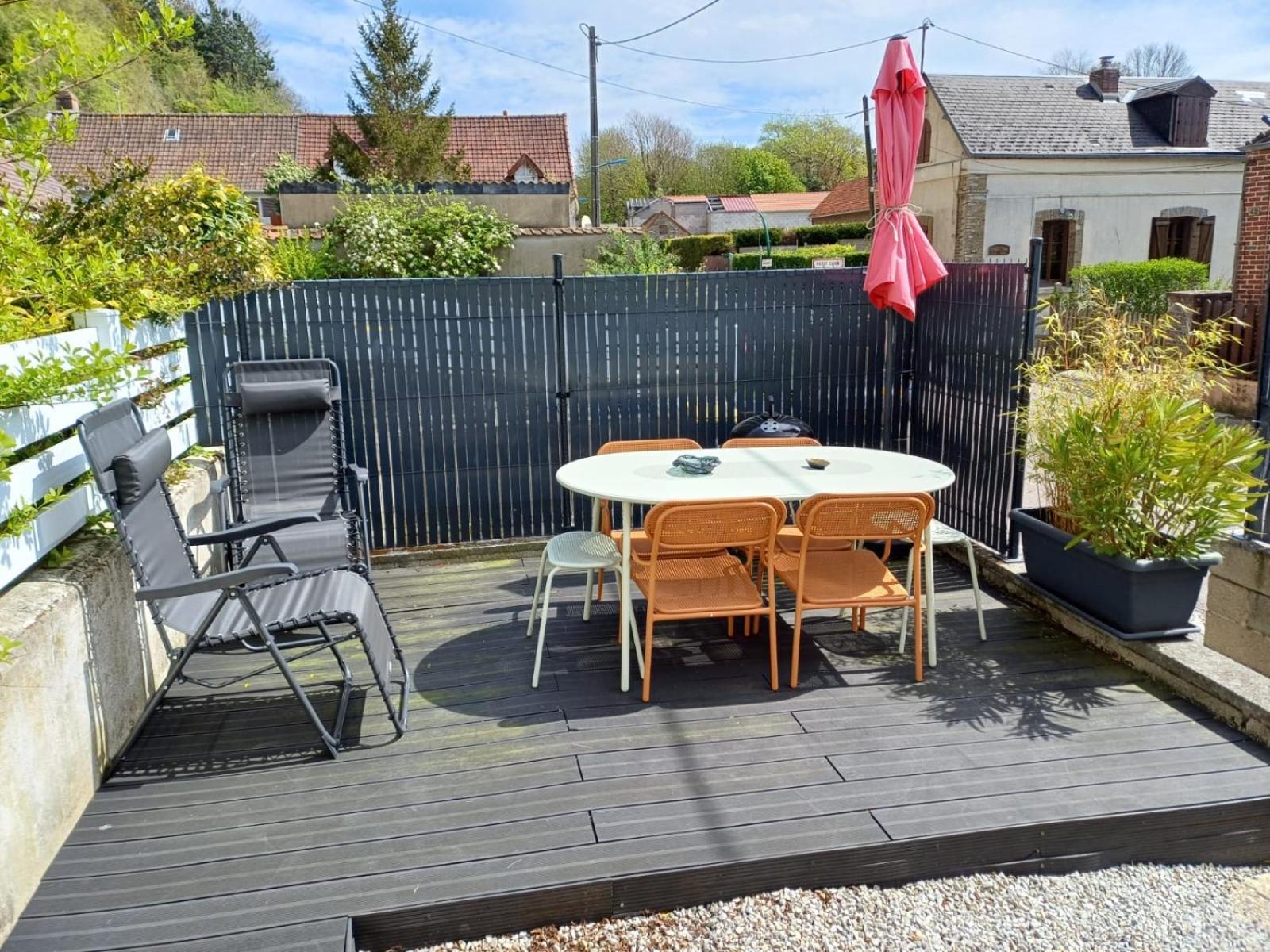 Agreable Maison 3* En Bord De Mer Диеп Екстериор снимка