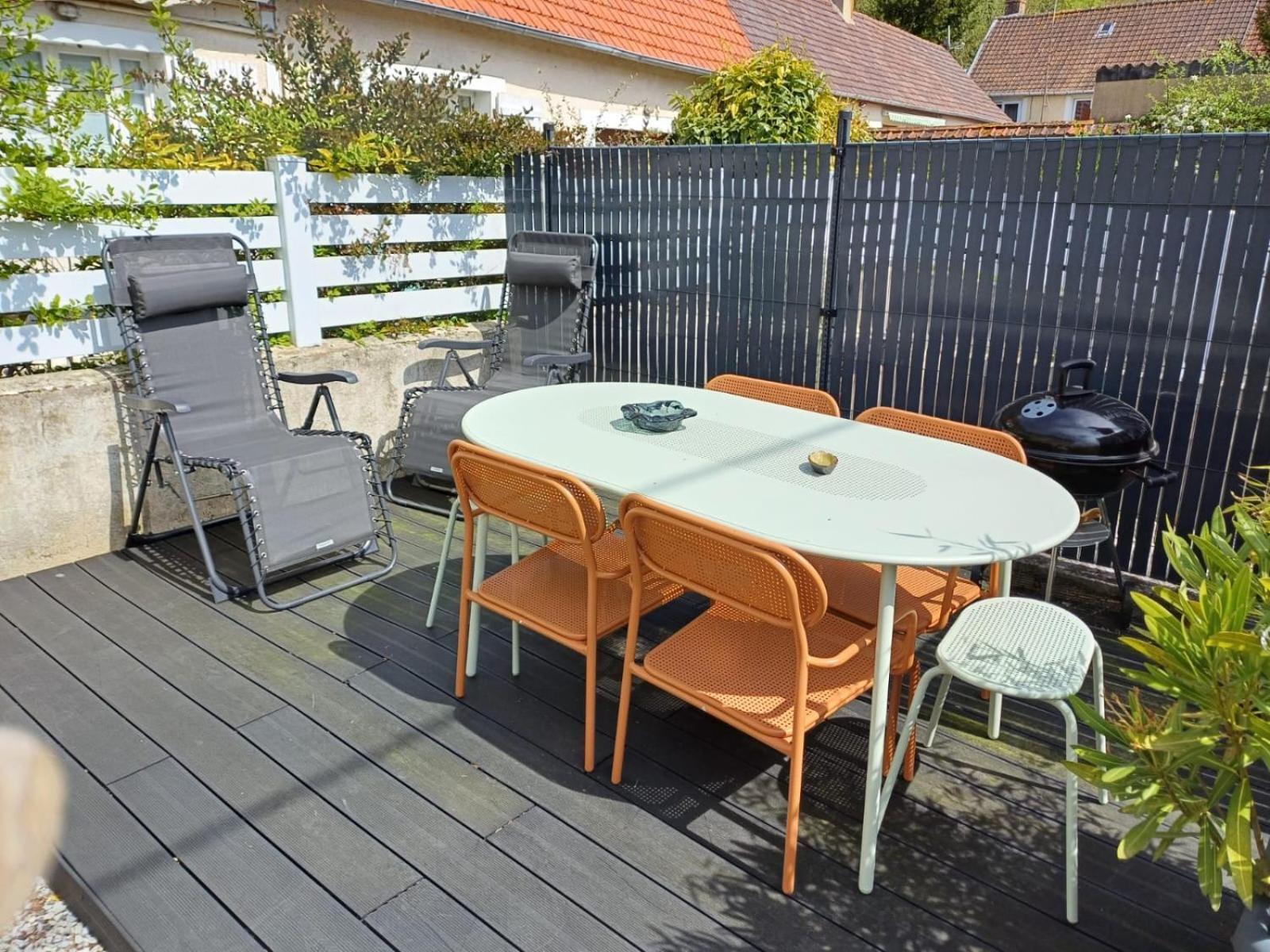 Agreable Maison 3* En Bord De Mer Диеп Екстериор снимка